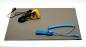 Preview: ESD-Tischmatte Set strukturiert Grau 1200x600 mm, 4 Druckknöpfe á 10 mm
