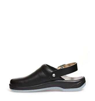 Preview: 38210 Medizinische Clog ARROW Schwarz OB ESD