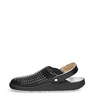 5310 Medizinische Clog RUBBER Schwarz OB ESD