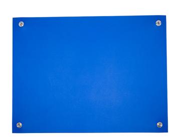 ESD-Tischmatte strukturiert Dark Blue 1200x600 mm, 4 Druckknöpfe á 10 mm