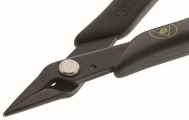 Preview: 485SAS Xuro-Grip™ Flachzange / Kettenzange / Spitzzange mit Verzahnung u. ESD gerechten Griffen