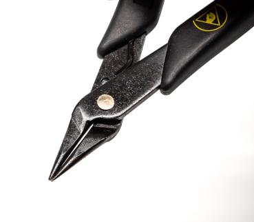 488AS Round Nose Zange / Pinzettzange mit runden Backen und ESD gerechten Griffen