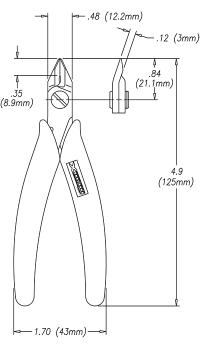 Preview: 9200 Micro-Shear® Premium Seitenschneider / Bündigschneider mit spitzem / konischem Kopf