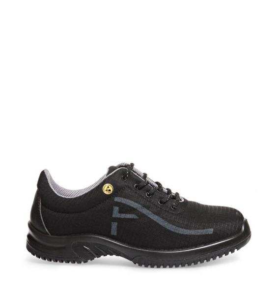 31628 Medizinische Sicherheitschuhe Halbschuhe UNI6 Schwarz S3 ESD