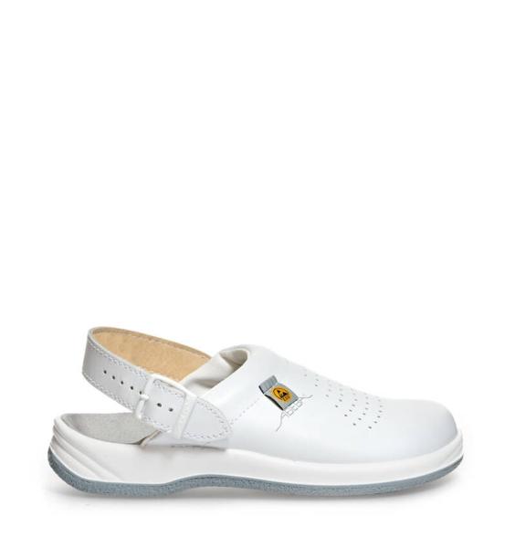 35600 Medizinische Clog ARROW Weiß OB ESD