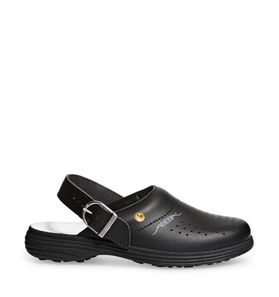 37530 Medizinische Clog THE ORIGINAL PLUS Schwarz OB ESD