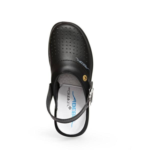 37530 Medizinische Clog THE ORIGINAL PLUS Schwarz OB ESD