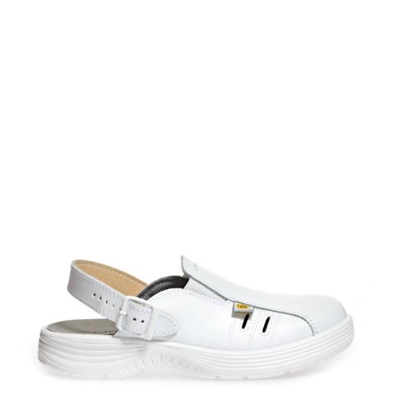 7131041 Sicherheitsschuhe Clog X-LIGHT Weiß SB ESD