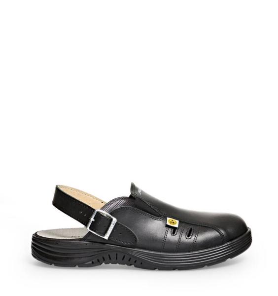 7131042 Sicherheitsschuhe Clog X-LIGHT Schwarz SB ESD