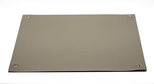 ESD-Tischmatte strukturiert Grau 1200x600 mm, 4 Druckknöpfe á 10 mm