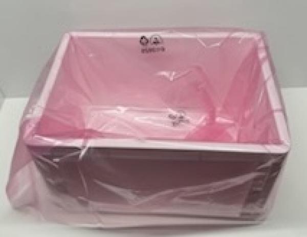 ESD LDPE Permanent Plus Seitenfaltenbeutel, 400mm + 300mm (2F/150mm) x 500mm, Stärke 50µ, VPE 50 Stück
