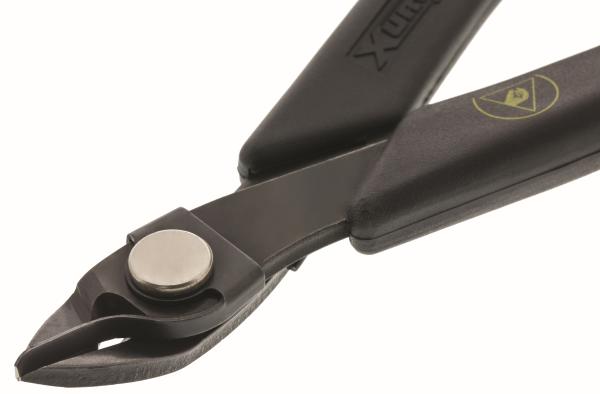 2175ASF Maxi-Shear™ Seitenschneider / Flush Cutter mit Drahthalter/Drahtklemme u. ESD gerechten Griffen