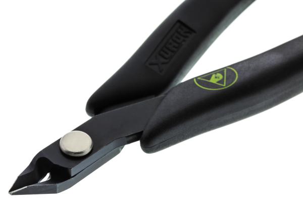 9250ETAS Micro-Shear® Premium Seitenschneider / Bündigschneider mit extra spitzem / konischem Kopf u. ESD gerechten Griffen