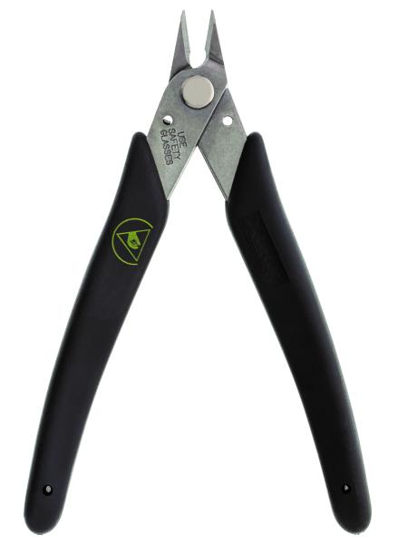 LXAS Micro-Shear® Seitenschneider mit poliertem Kopf u. ESD gerechten Griffen
