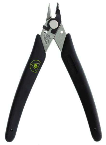 LXASF Micro-Shear® Seitenschneider mit poliertem Kopf, Drahthalter/Drahtklemme u. ESD gerechten Griffen