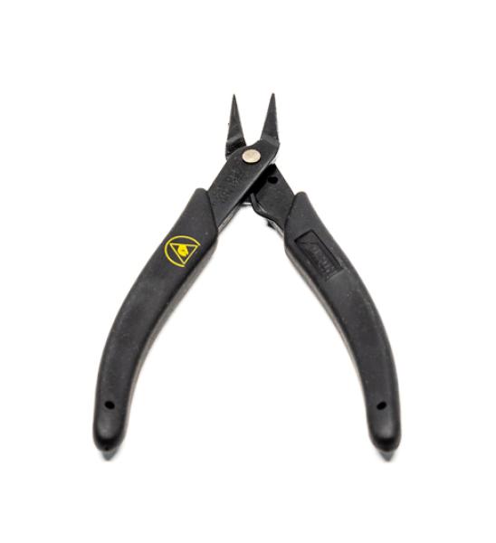 488AS Round Nose Zange / Pinzettzange mit runden Backen und ESD gerechten Griffen