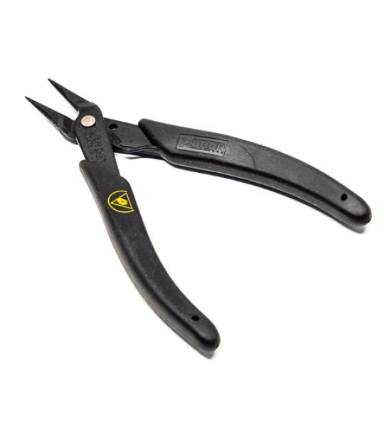 488AS Round Nose Zange / Pinzettzange mit runden Backen und ESD gerechten Griffen